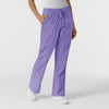 Boundless Women's Bootcut Scrub Pant Iris Purple side view