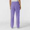 Boundless Women's Bootcut Scrub Pant Iris Purple back view