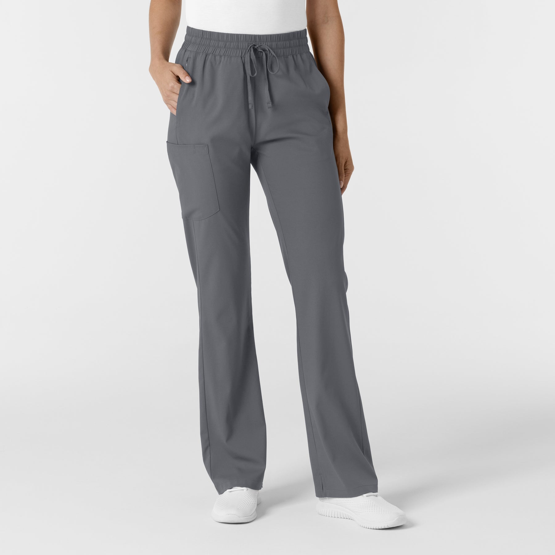 Boundless Women's Bootcut Scrub Pant Pewter