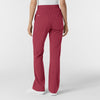 Boundless Women's Bootcut Scrub Pant Ruby back view