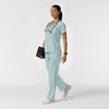 Boundless Women's Bootcut Scrub Pant Sky Blue full scrub set