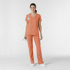 Boundless Women's Bootcut Scrub Pant Terracotta full scrub set