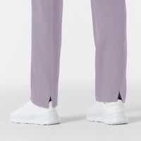RENEW Women’s High Waist Tapered Scrub Pant Wisteria side detail 1