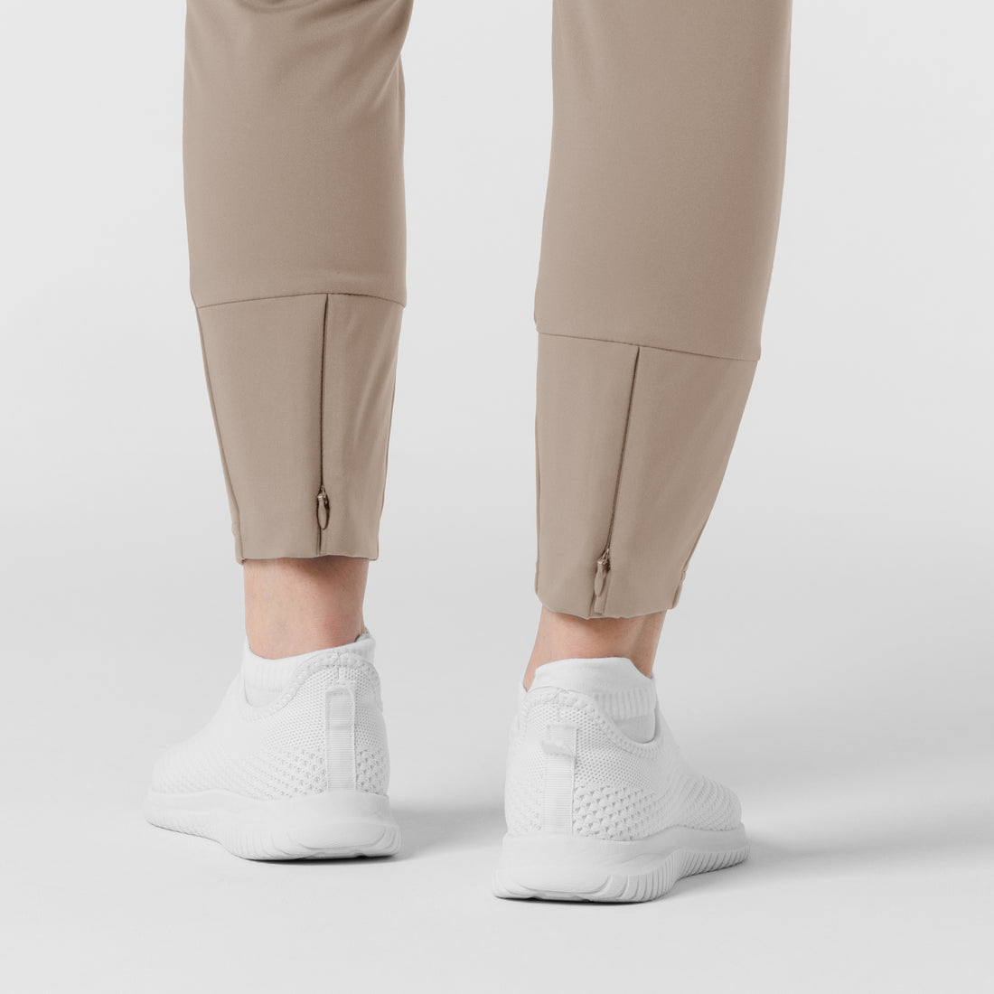 RENEW Knit Women's Track Scrub Pant Haze back detail