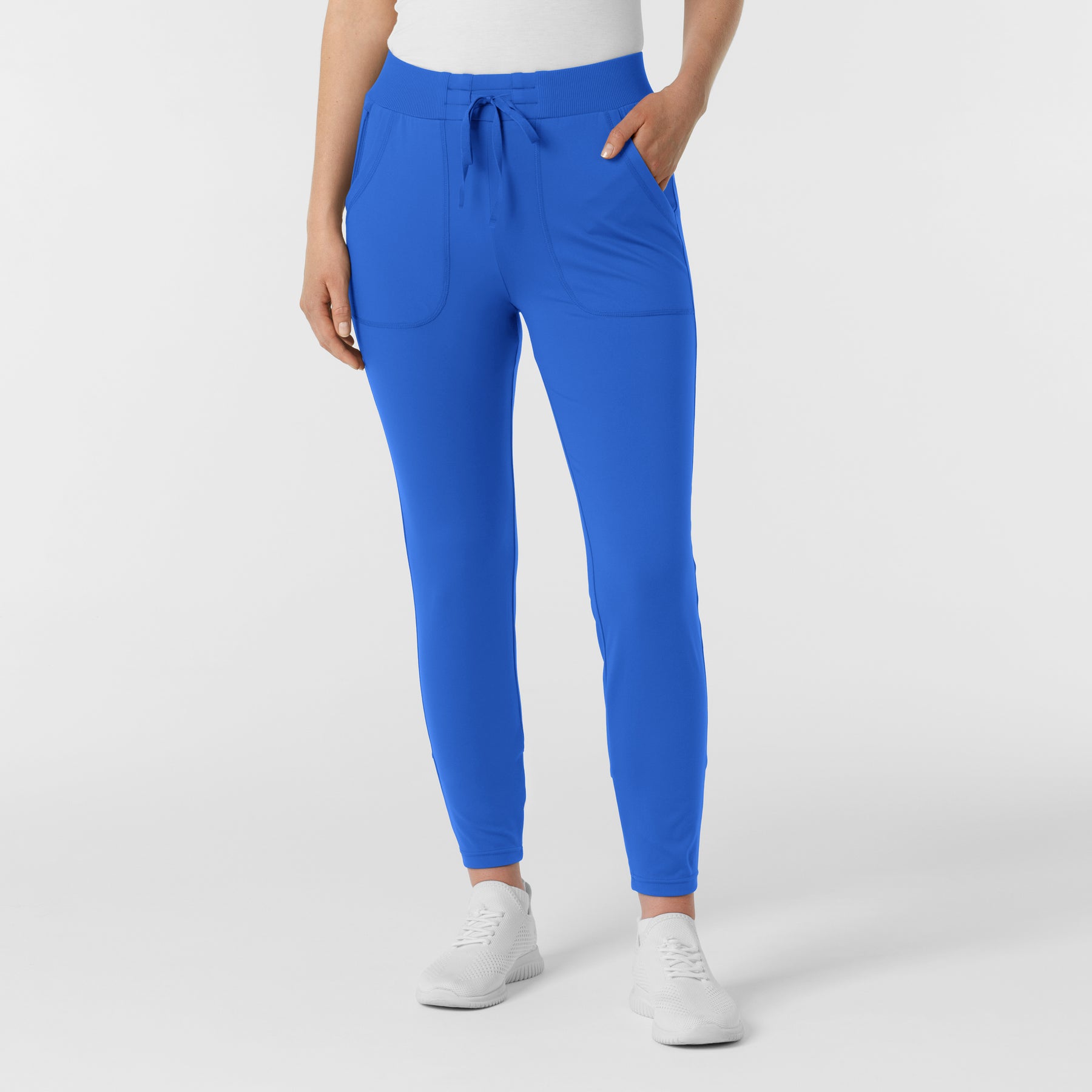 RENEW Knit Women's Track Scrub Pant Royal