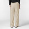 BLK Edit Women's Wide Leg Scrub Trouser - Coconut Milk