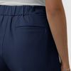 BLK Edit Women's Wide Leg Scrub Trouser - Navy