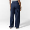 BLK Edit Women's Wide Leg Scrub Trouser - Navy