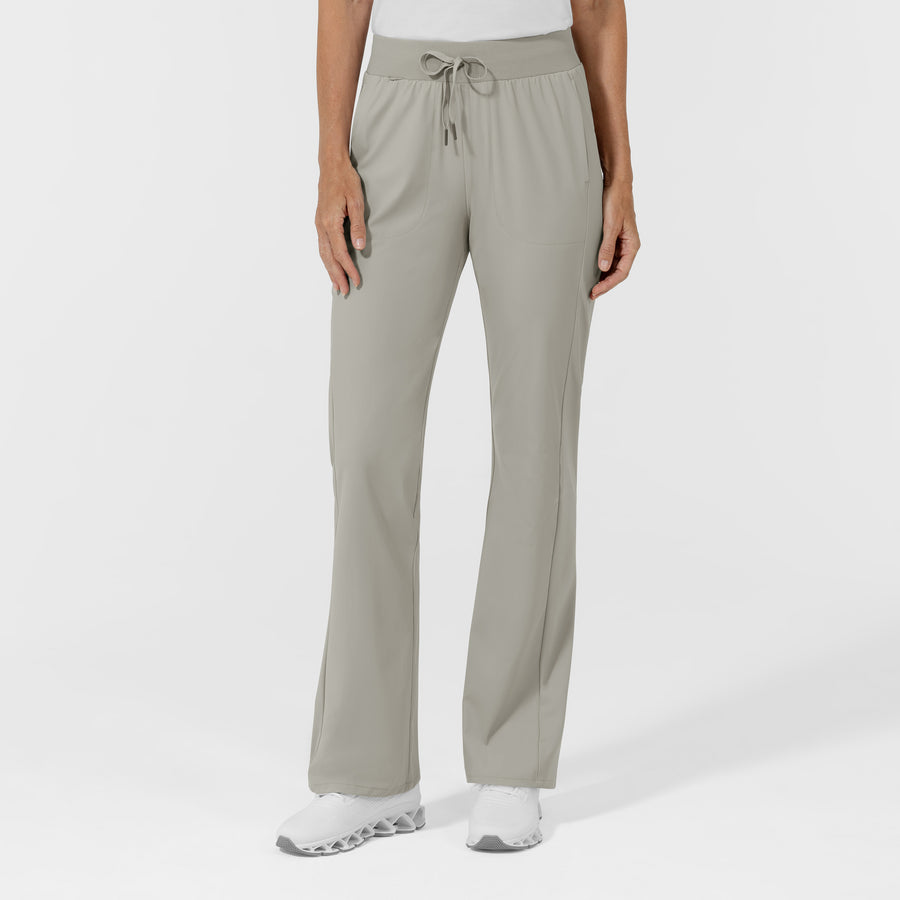 AURA Women's Grace Bootcut Scrub Pant - Cool Gray