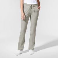 AURA Women's Grace Bootcut Scrub Pant - Cool Gray
