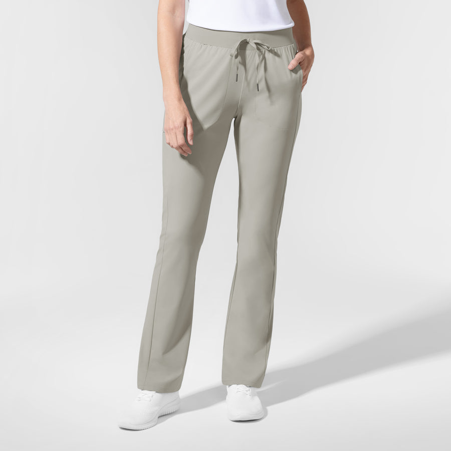 AURA Women's Grace Bootcut Scrub Pant - Cool Gray