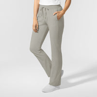 AURA Women's Grace Bootcut Scrub Pant - Cool Gray