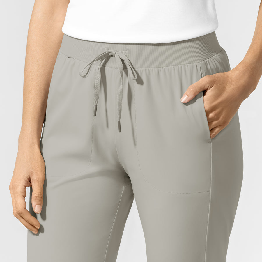 AURA Women's Grace Bootcut Scrub Pant - Cool Gray