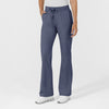 AURA Women's Grace Mid Rise Bootcut Scrub Pant - Slate Blue