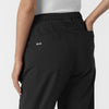 Nurtur Women’s Ankle-Length Slim Scrub Pant - Black