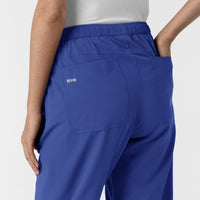 Nurtur Women’s Ankle-Length Slim Scrub Pant - Galaxy Blue