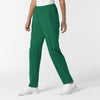 NURTUR Women's Slim Leg Scrub Pant Hunter side view