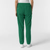 NURTUR Women's Slim Leg Scrub Pant Hunter back view