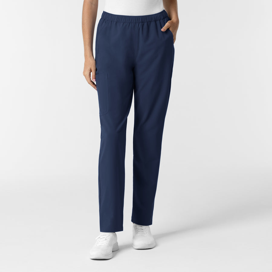 NURTUR Women's Slim Leg Scrub Pant Navy
