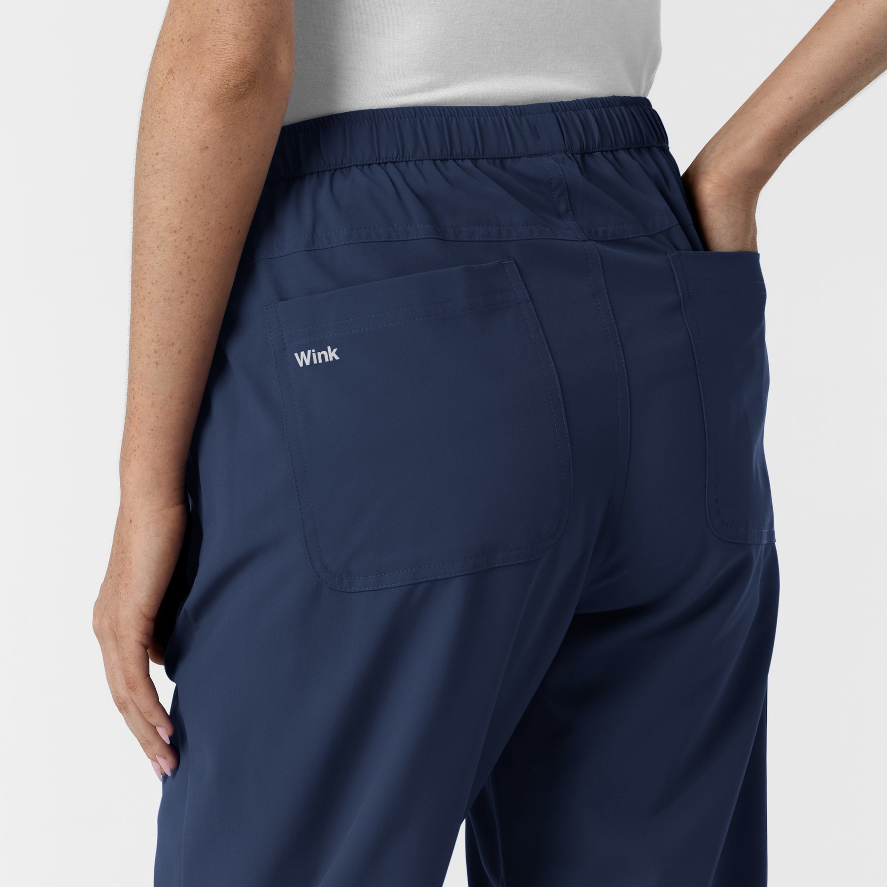 Nurtur Women’s Ankle-Length Slim Scrub Pant - Navy