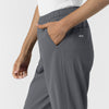 NURTUR Women's Slim Leg Scrub Pant Pewter back detail