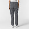 NURTUR Women's Slim Leg Scrub Pant Pewter back view