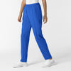 NURTUR Women's Slim Leg Scrub Pant Royal side view