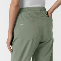 Nurtur Women’s Ankle-Length Slim Scrub Pant - Sage