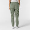 NURTUR Women's Slim Leg Scrub Pant Sage back view