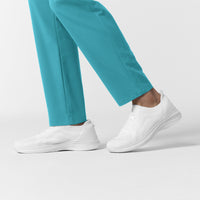 Nurtur Women’s Ankle-Length Slim Scrub Pant - Teal Blue