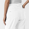Nurtur Women’s Ankle-Length Slim Scrub Pant - White