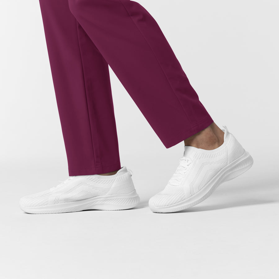 Nurtur Women’s Ankle-Length Slim Scrub Pant - Wine