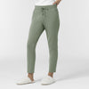 Unwind & Lounge Women's Slim Leg Pant Sage full scrub set
