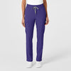 Wink RENEW Women's High Waist Slim Leg Scrub Pant Grape