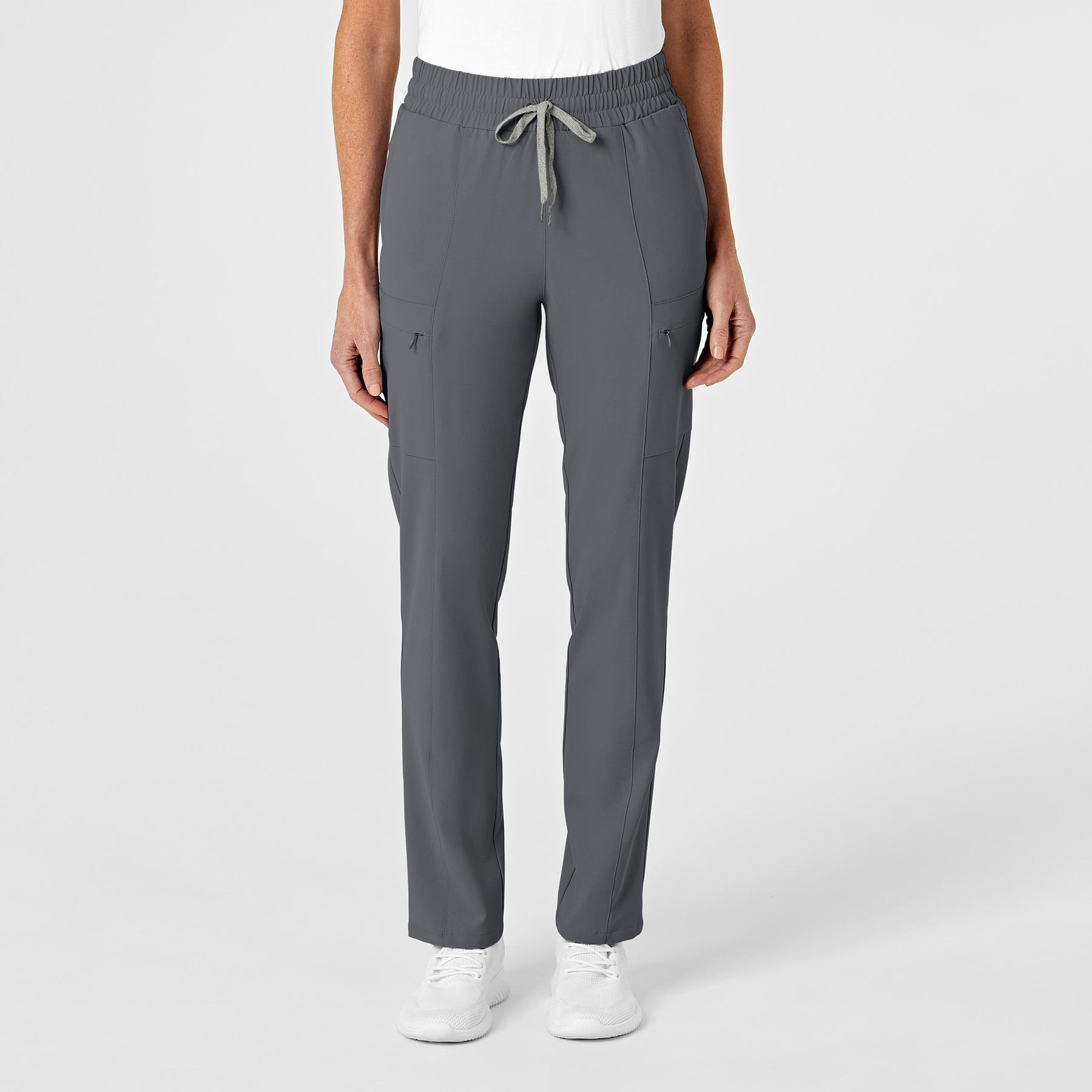 Wink RENEW Women's High Waist Slim Leg Scrub Pant Pewter