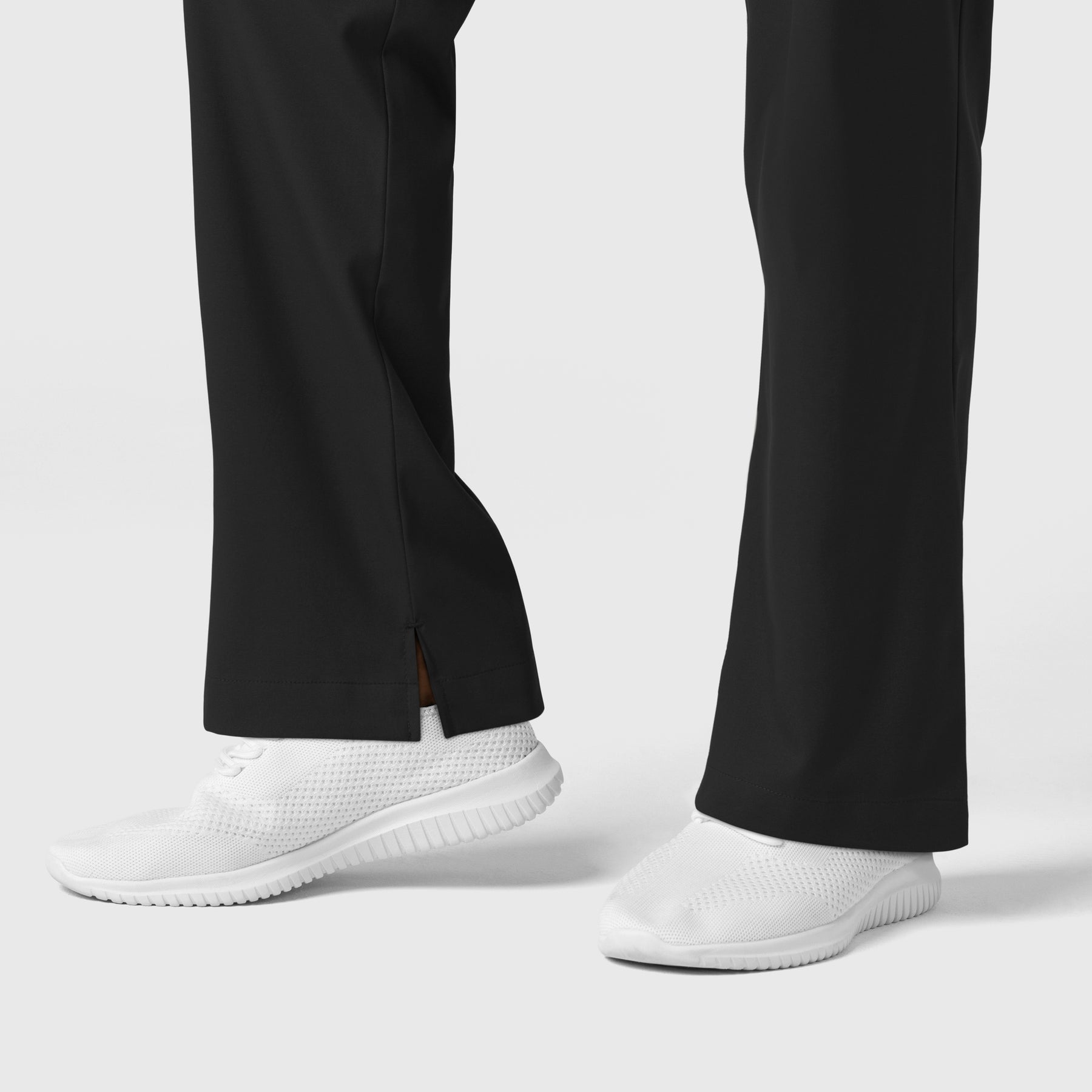 Boundless Men's Straight Leg Scrub Pant Black back detail
