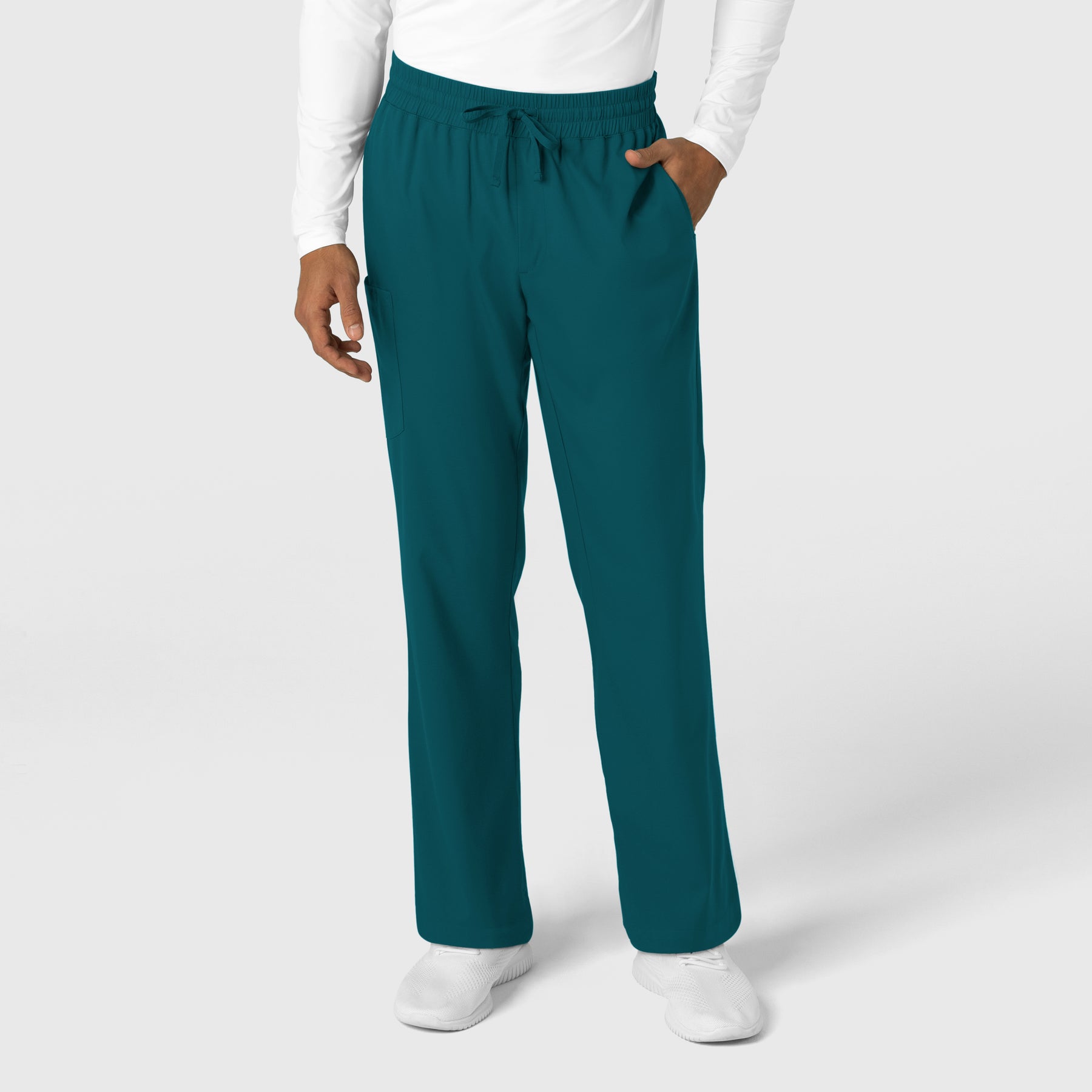 Boundless Men's Straight Leg Scrub Pant Caribbean