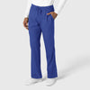 Boundless Men's Straight Leg Scrub Pant Galaxy Blue side view