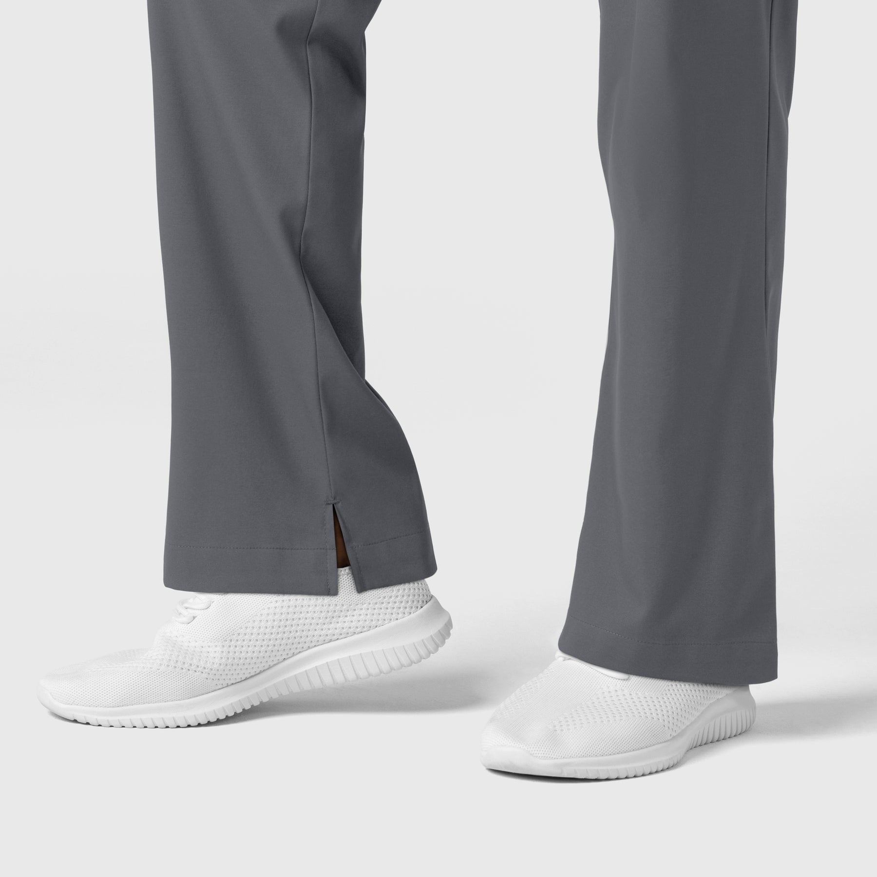 Boundless Men's Straight Leg Scrub Pant Pewter back detail