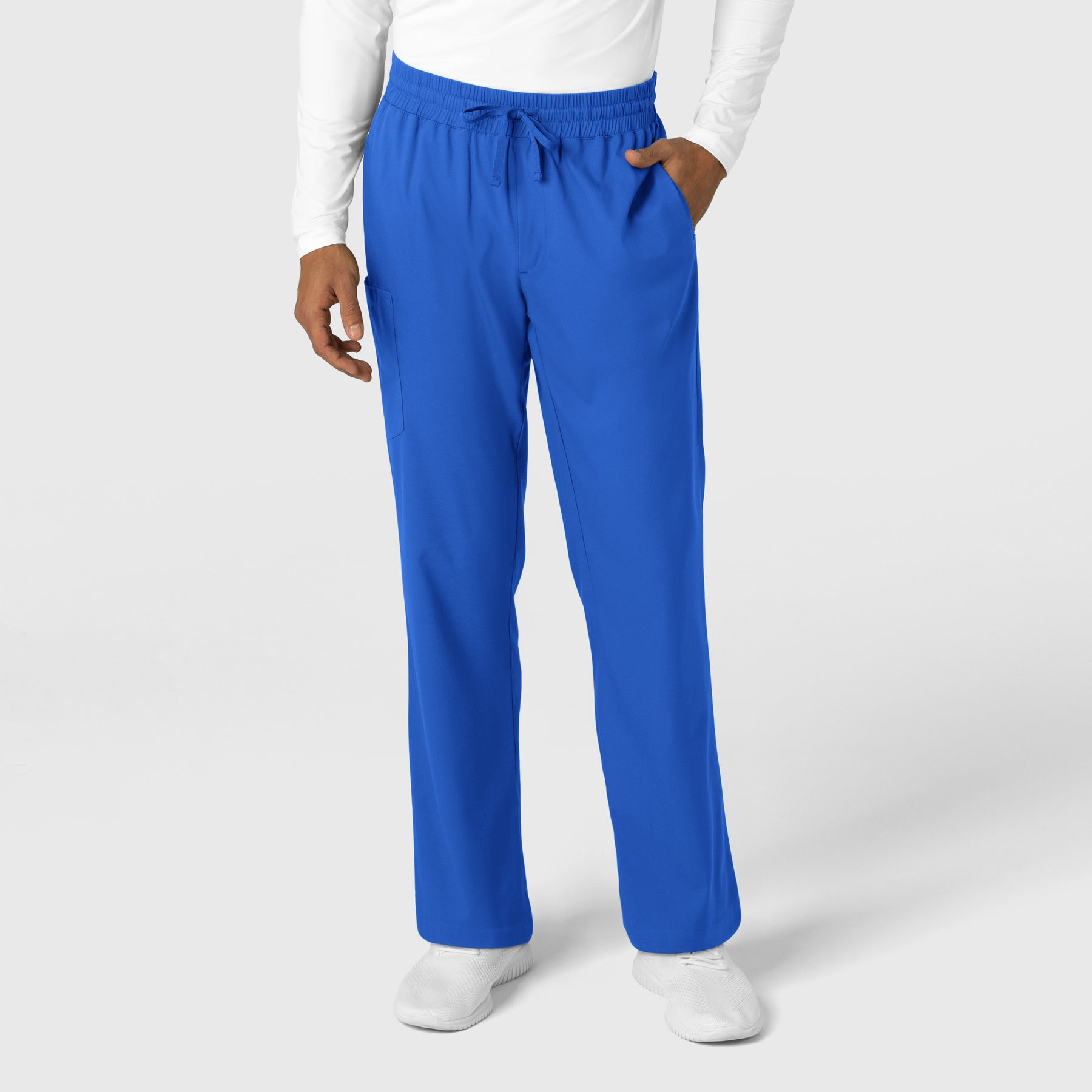 Boundless Men's Straight Leg Scrub Pant Royal