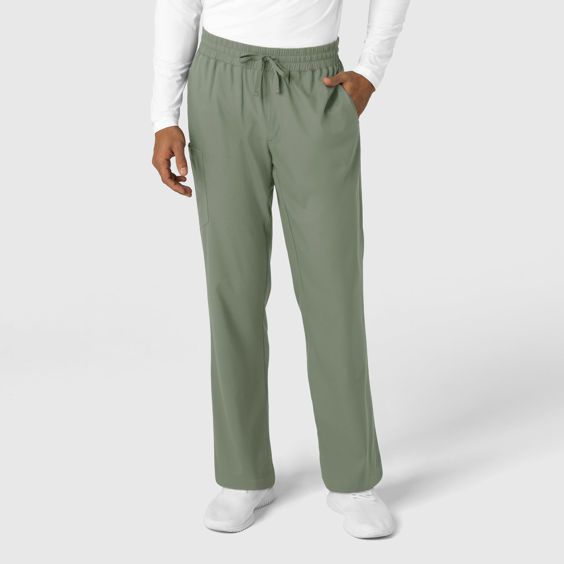 Boundless Men's Straight Leg Scrub Pant Sage