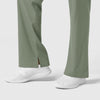 Boundless Men's Straight Leg Scrub Pant Sage back detail