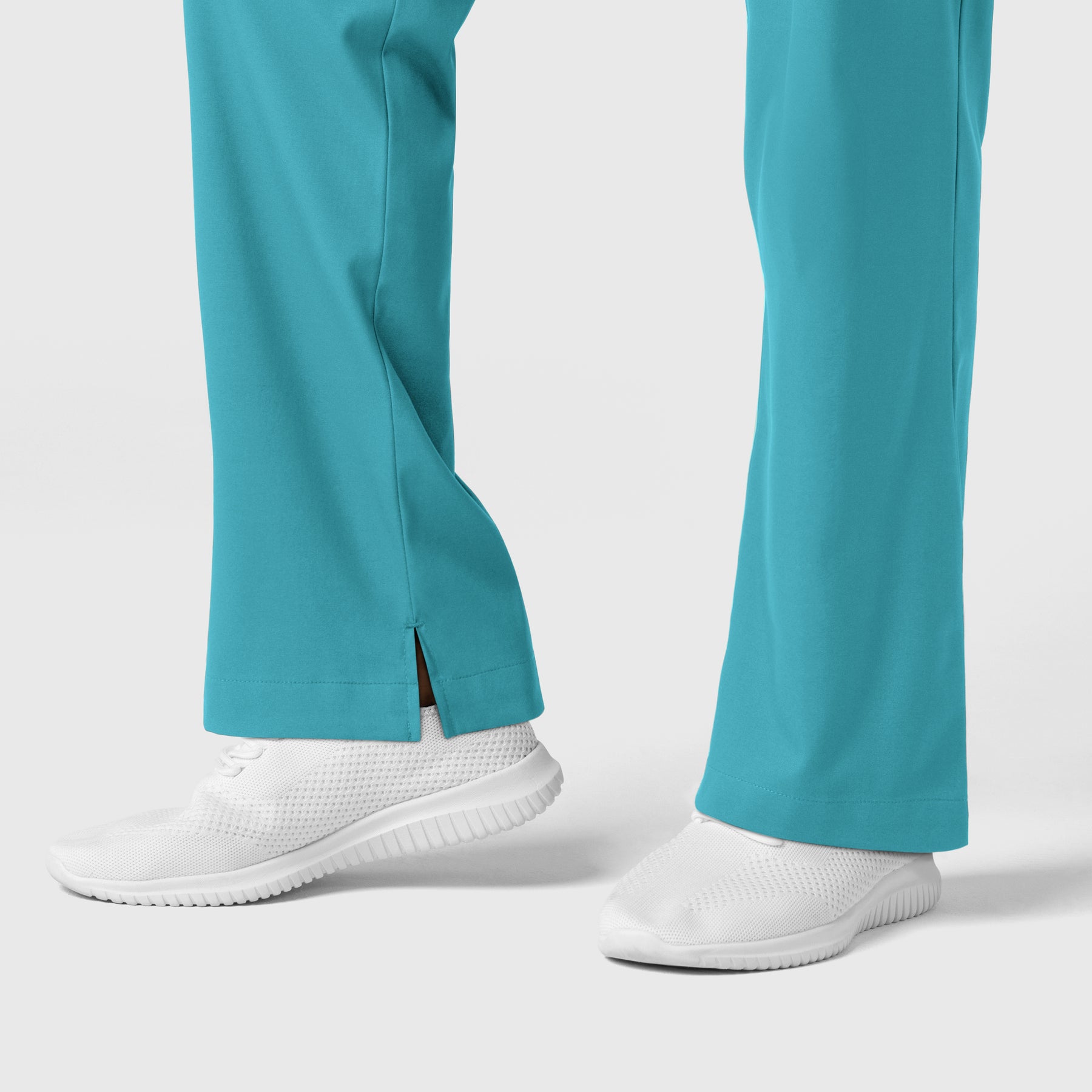 Boundless Men's Straight Leg Scrub Pant Teal back detail