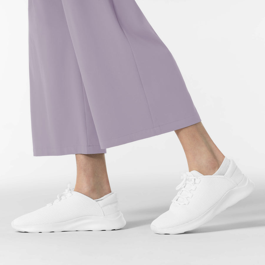 RENEW Women's Cropped Wide Leg Scrub Trouser - Wisteria