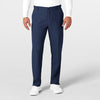 Wink W123 Men's Flat Front Cargo Scrub Pant Navy