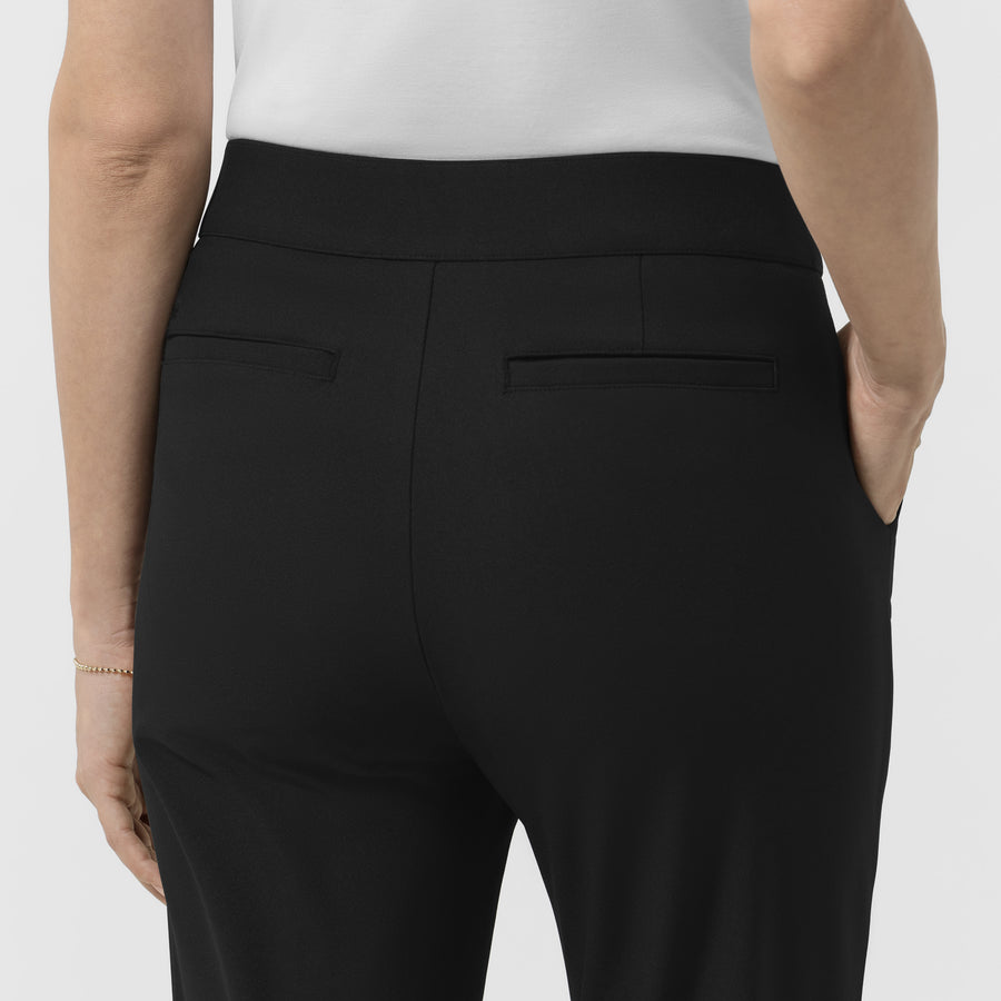 BLK Women’s Bootcut Flare Pant Black hemline detail