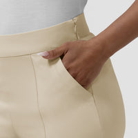 BLK Women’s Bootcut Flare Pant Coconut Milk side detail 1