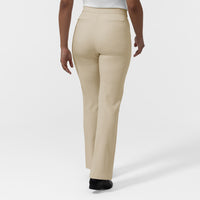 BLK Women’s Bootcut Flare Pant Coconut Milk back view