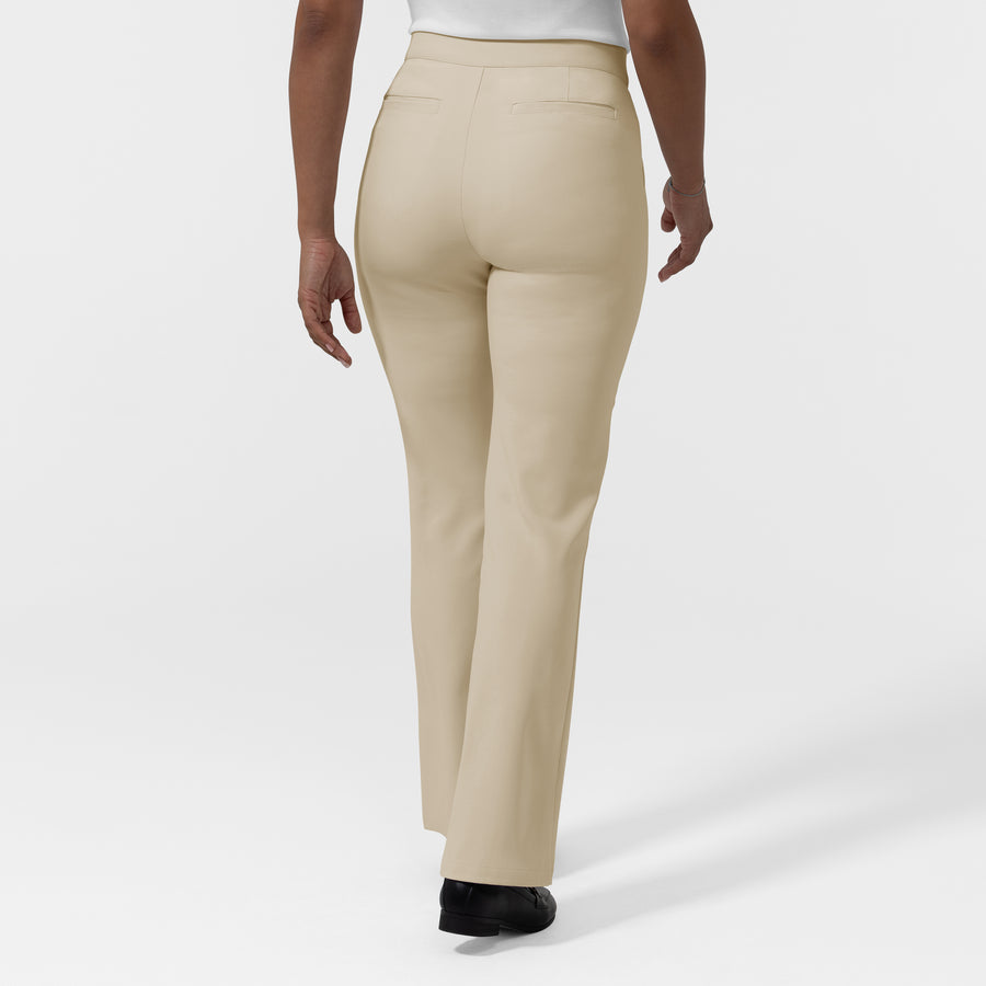 BLK Women’s Bootcut Flare Pant Coconut Milk back view