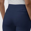 BLK Women’s Bootcut Flare Pant Navy hemline detail
